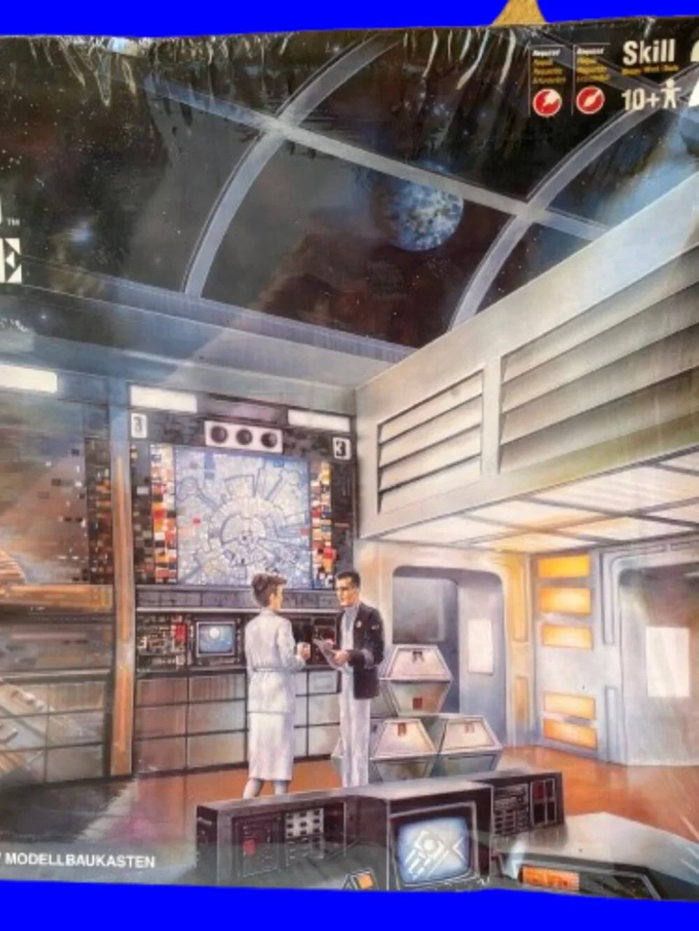 Alpha Moonbase Space 1999 AMT ERTL Model Kit Vintage Moon Base New Sealed Dents